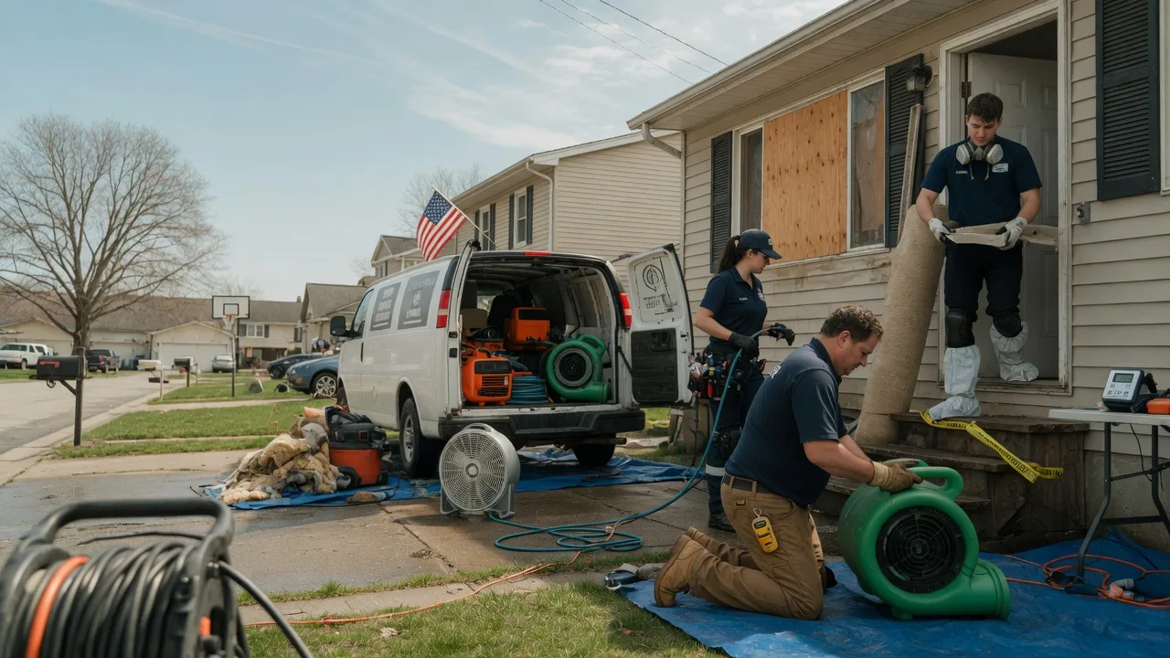 Water Damage Restoration in Fort Necessity, LA near me
